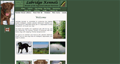 Desktop Screenshot of labridgekennels.com